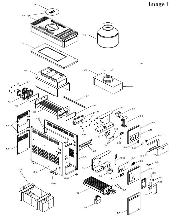 Raypak Model R156A Digital Pool & Spa Heater Natural Gas 150 MBTUH 014785 parts diagram