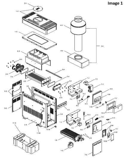 Raypak Model R156A Digital Pool & Spa Heater Natural Gas 150 MBTUH 014785 parts diagram