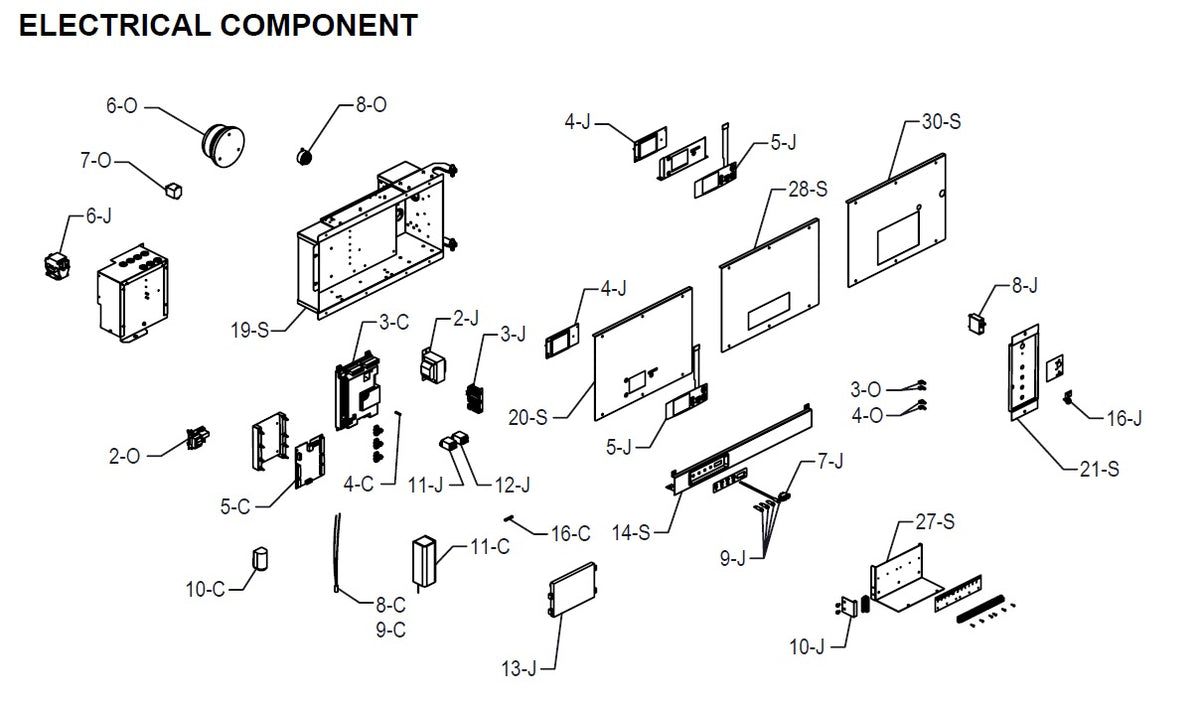 Raypak MVB P-1504A Cold Run Commercial Vertical Swimming Pool Heater 1,500,000K BTU/H 014384 parts diagram