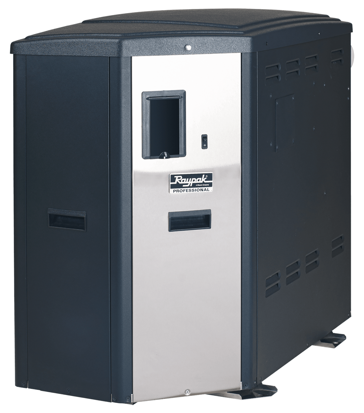Raypak X94 Professional Series ASME Natural Gas Heater, 399K BTU, 120 VAC, Single Phase, Stainless Steel Heat Exchanger | 014280