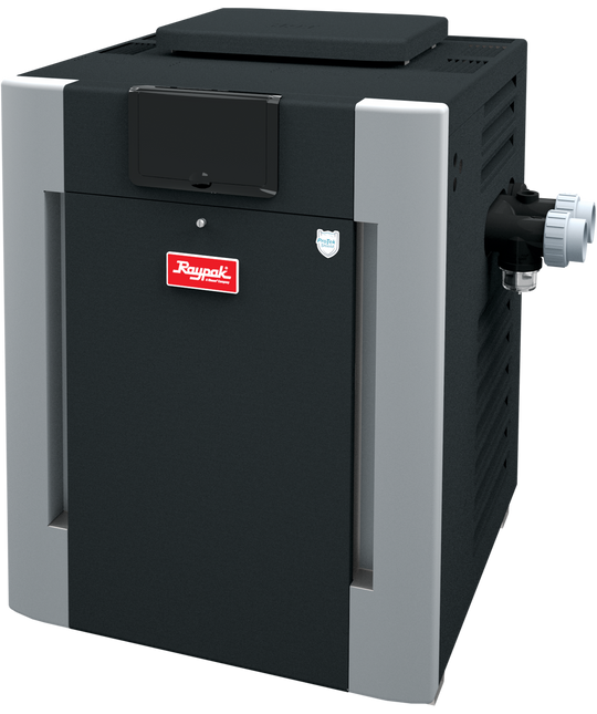 Raypak PR406AENX Digital Natural Gas 399K BTU Pool Heater Cupro Nickel - 014941
