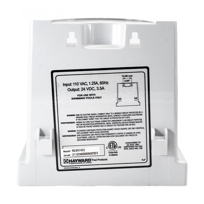 Hayward Power Supply, 115V - Tigershark, Sharkvac - RCX97453