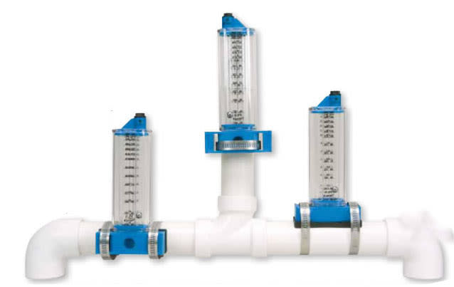 Rola-Chem Side Mount Flowmeter 6" PVC 400-1050GPM - 570391S
