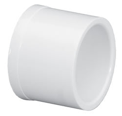Plug, 4" Spigot White PVC Schedule 40