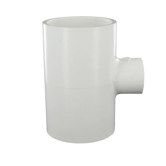 Reducing Tee, 2 x 2 x 3/4" Slip x Slip x FPT White PVC Schedule 40