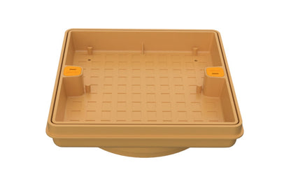 SFL10108 Tan Standard Skimmer Cover and Frame with 10" Fill-Lid