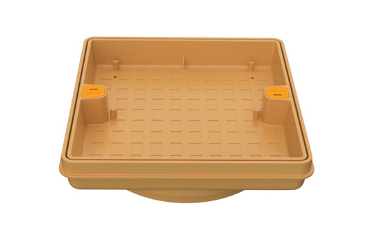 SFL10108 Tan Standard Skimmer Cover and Frame with 10" Fill-Lid
