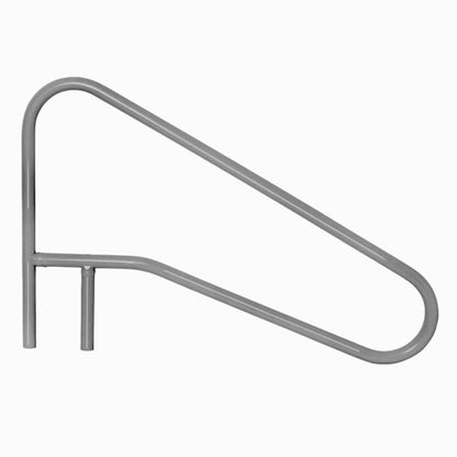 Saftron 3-BEND Return-To-Deck Handrail 54" Graphite Gray - CBRTD-354-GG
