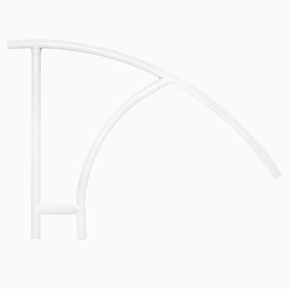 Saftron Triton Return-To-Deck Handrail 49"x36" White - CBTRTD-144-W