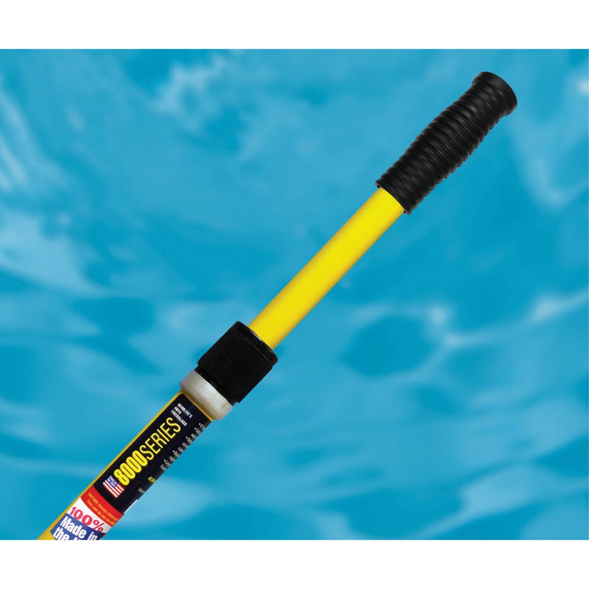 Skimlite Fiberglass Telescopic Pole, Outside Lock, 8' - 16' | 8016