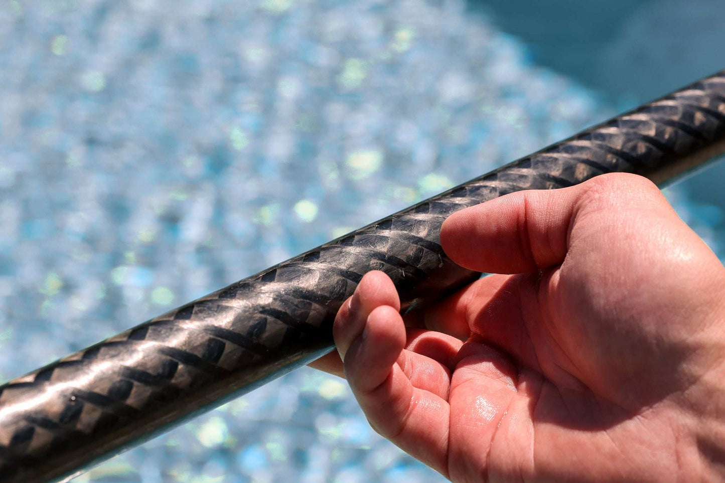 SKIMLITE CARBONLITE FIBER POLE SKIMLITE CARBON FIBER POLE WITH LEVER LOCK 6' - 17'