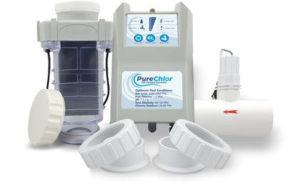 AQUACOMFORT WATER GROUP INC SALT CHLORINATOR 40K GAL PURECHLOR | CLG140A