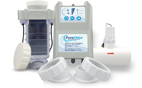 AQUACOMFORT WATER GROUP INC SALT CHLORINATOR 40K GAL PURECHLOR | CLG140A