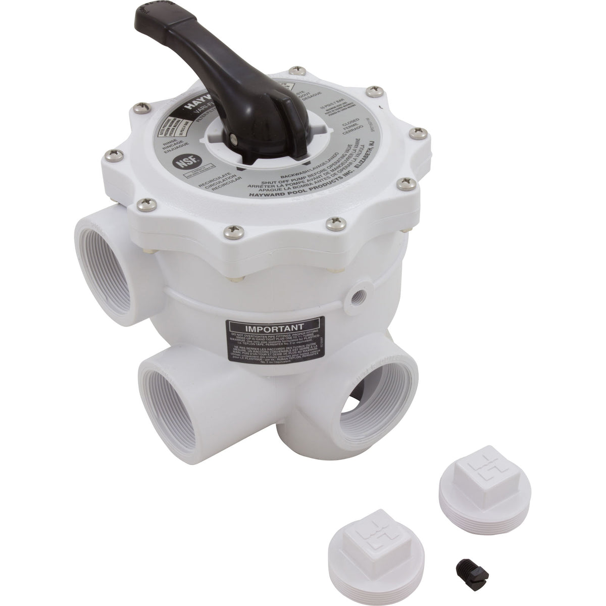 Hayward Vari-Flo Side Mount Mutltiport Valve - SP0715ALL