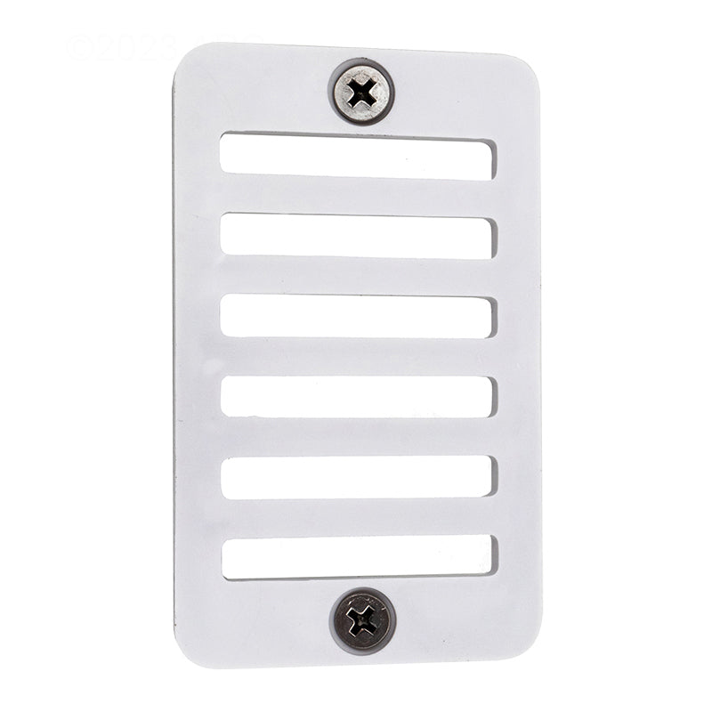 Hayward Grate with Screws White Gutter Drain - SP1019BA