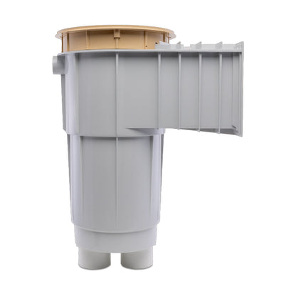 Hayward Skimmaster Skimmer with Tan Lid 2"S Ig Gunite - SP1072S210