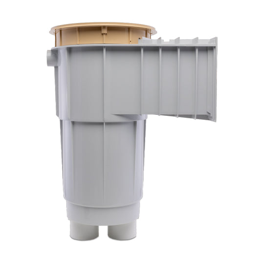 Hayward Skimmaster Skimmer with Tan Lid 2"S Ig Gunite - SP1072S210
