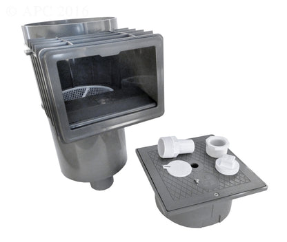 Hayward Skimmer with Sq Lid 2"FIP Dk Gray - SP1082DGR