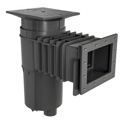 Hayward Automatic Skimmer with Sq Cover 2" FIP Dk Gray - SP1084DGR