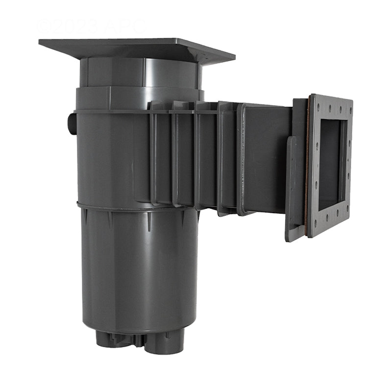 Hayward Automatic Skimmer with Sq Cover 2" FIP Dk Gray - SP1084DGR