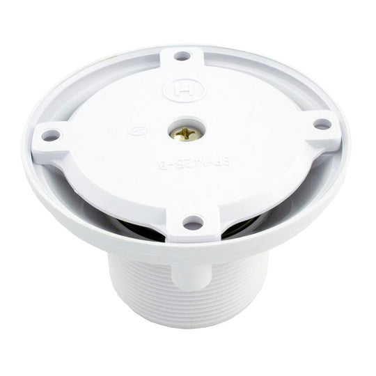 Hayward Adjustable Floor Inlet Fitting 1.5"FPTx2"MPT White - SP1425