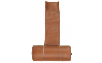 CPA Stitching Weighted Spa Pillow 11"x3" Tan with White - LSP402