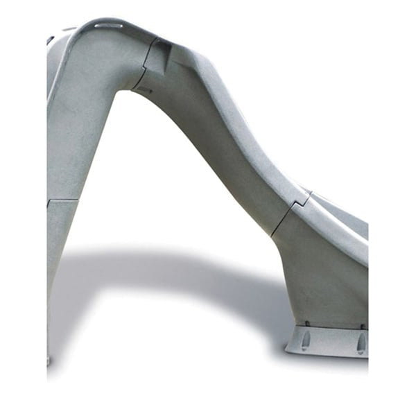 SR Smith Typhoon Pool Slide, Right Turn, Gray | 670-209-58124