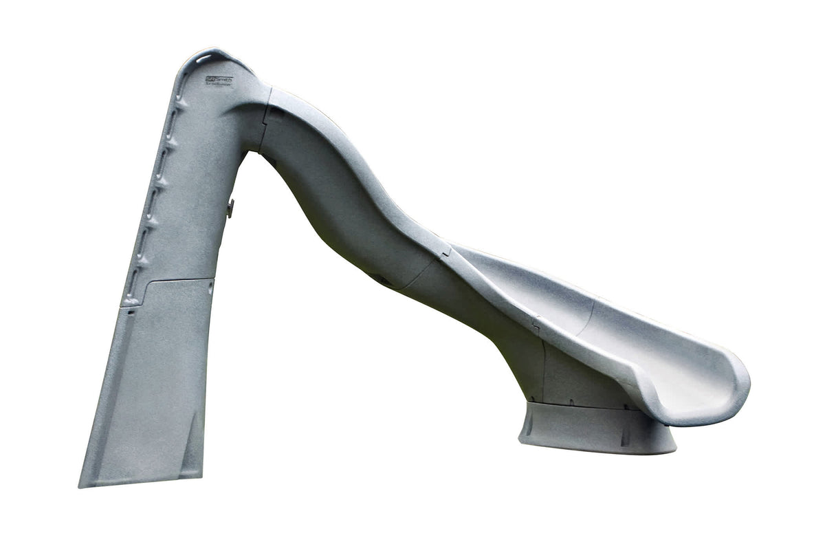 SR Smith TurboTwister Pool Slide, Right Turn, Gray | 688-209-58124