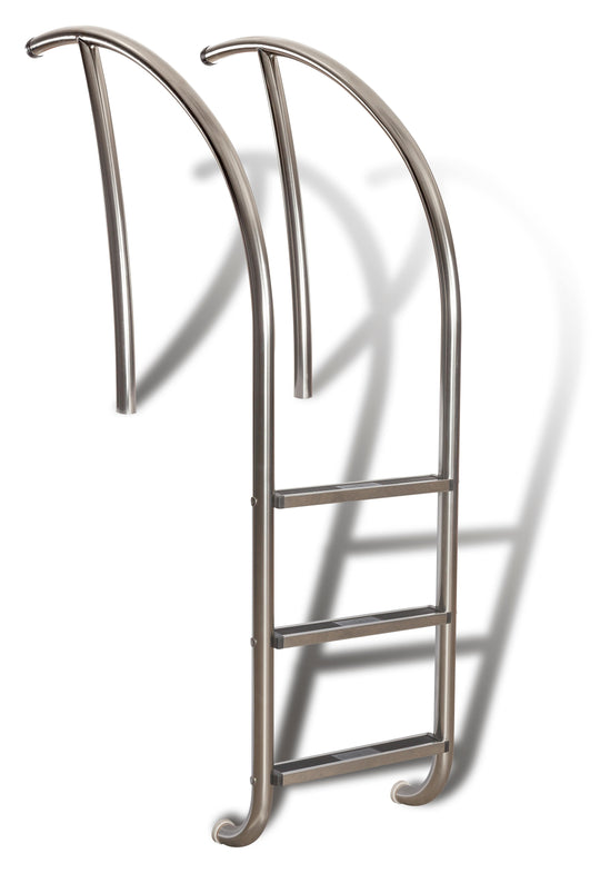 SR Smith 3 Tread Artisan Series Ladder Stainless Tread 304 Stainless .065 | ART-1003