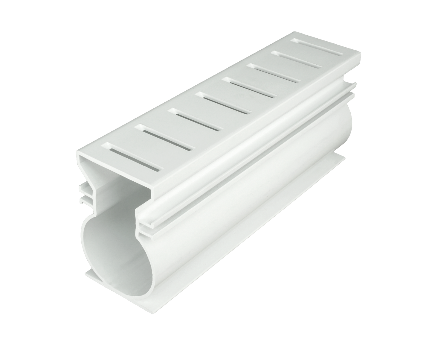 Stegmeier Super Drain White 8/Cs, 10' | SRW