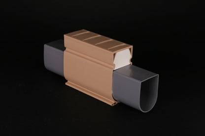 Stegmeier Deck Drain Clean Out White - DCOW