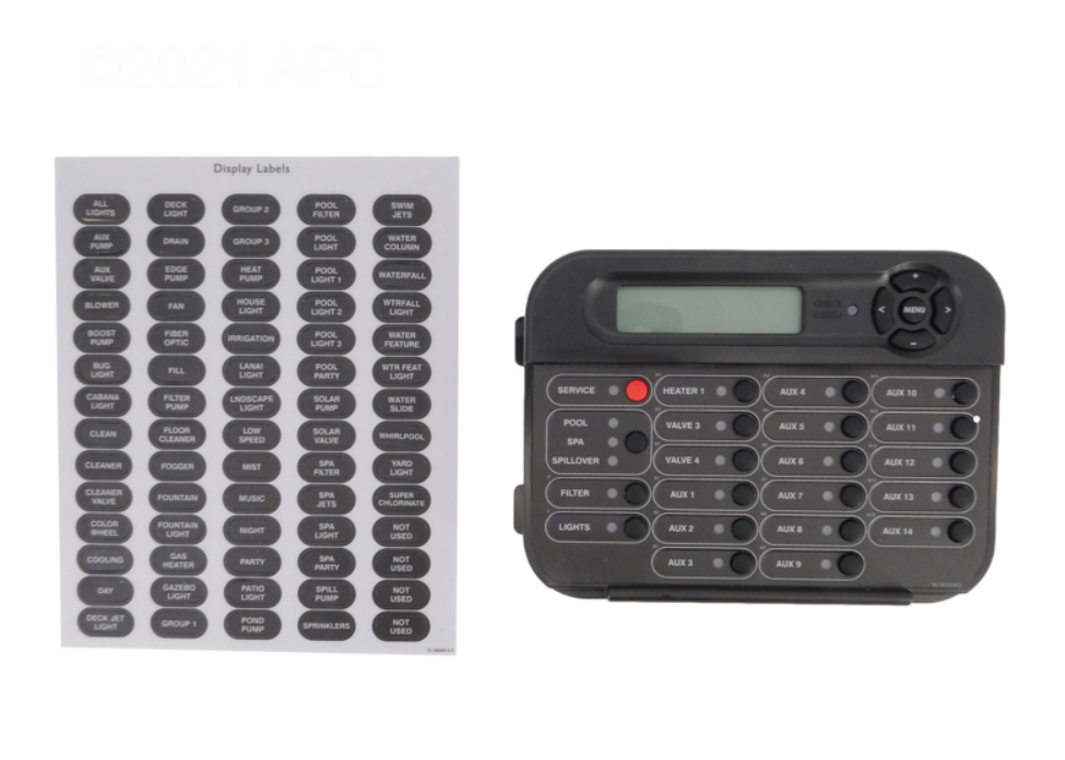 Hayward ProLogic PS16 Local Display | GLX-PL-LOC-PS16
