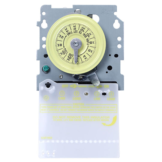 Intermatic T101M T100 24-Hour SPST Mechanical Time Switch Mechanism, 120V