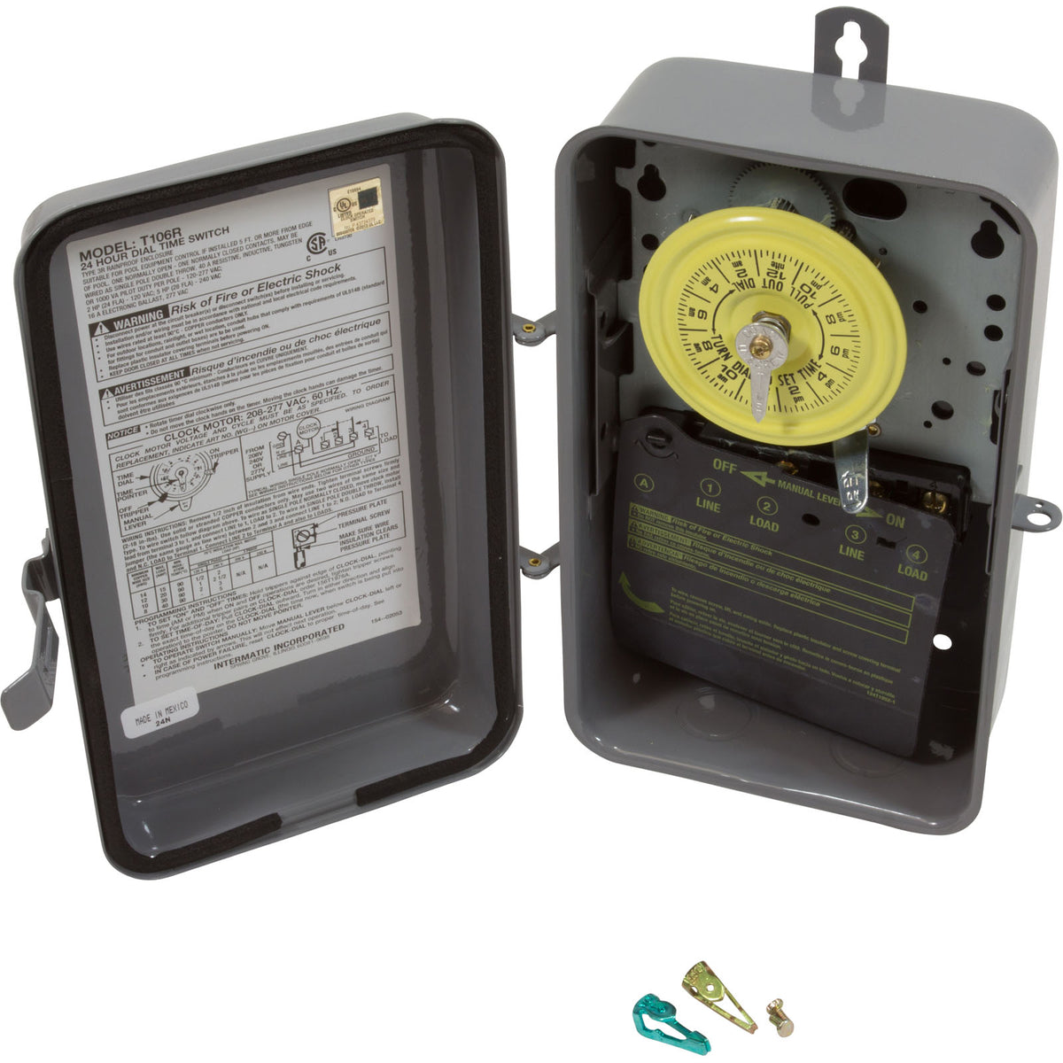 Intermatic 2-Speed Outdoor Timer 220V - T106R