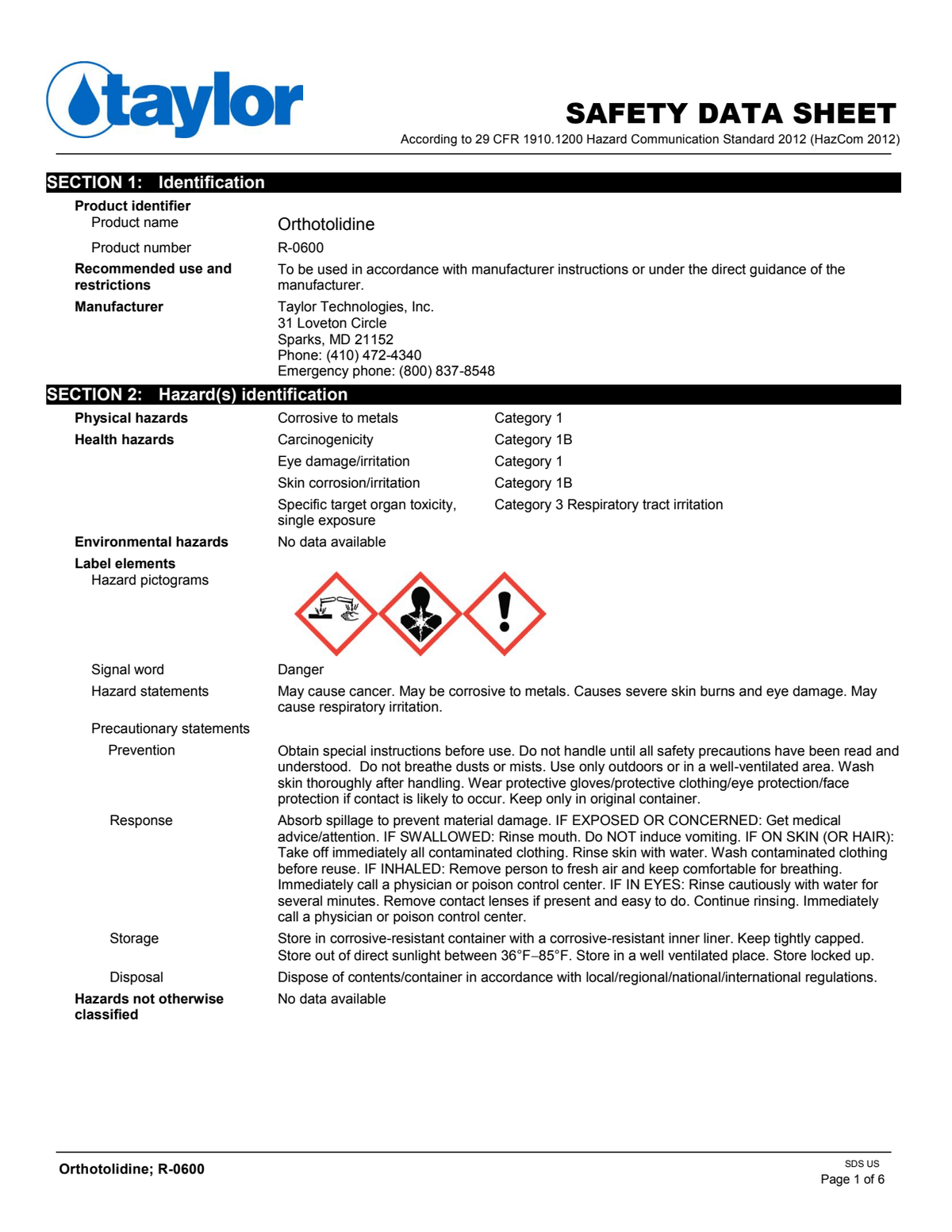 Taylor Tayreskit 3WAY Tc,br,ph Oto K-1000 Basic Oto