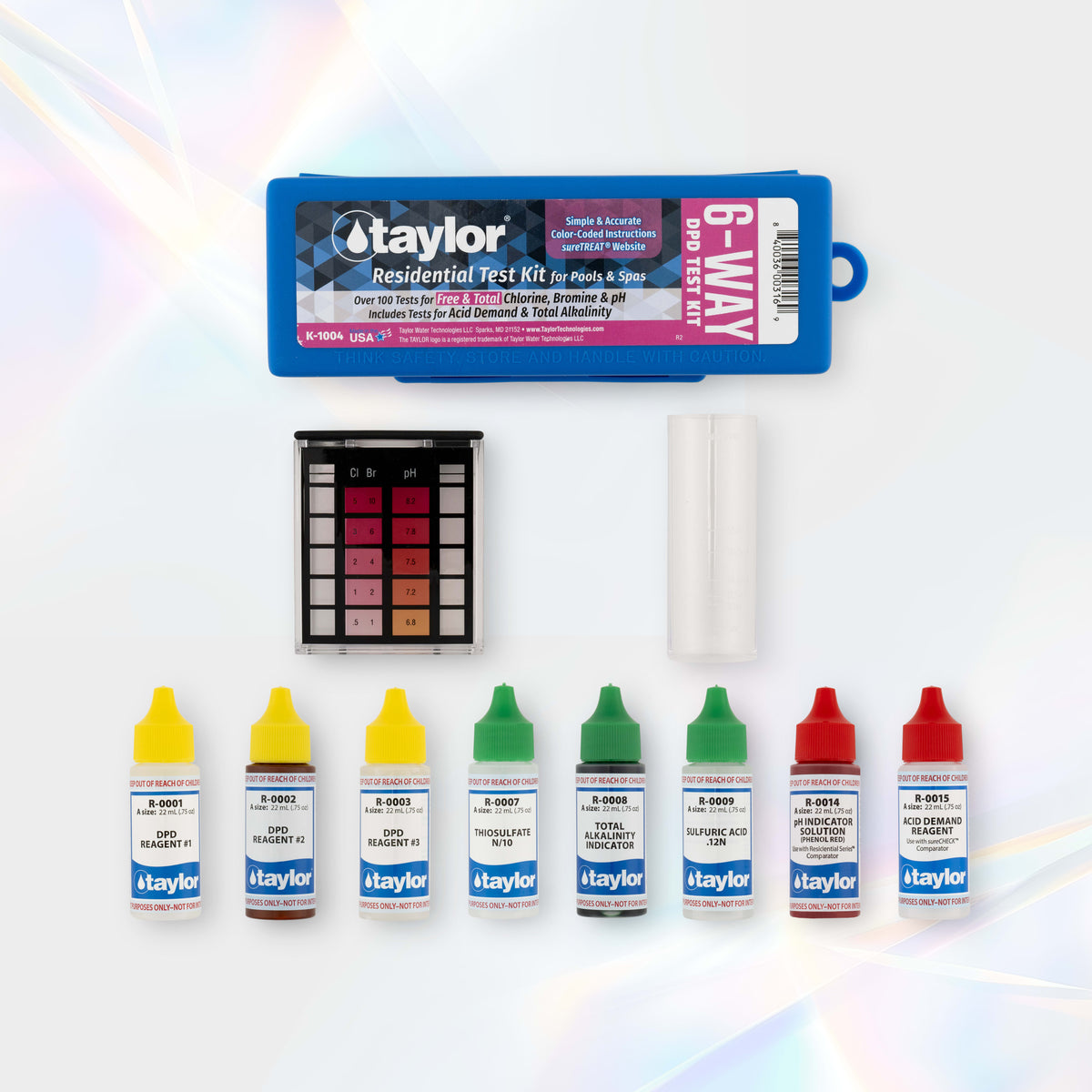 Taylor 6-Way Trouble-Shooter DPD Test Kit | K-1004-6