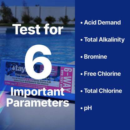 Taylor 6-Way Trouble-Shooter DPD Test Kit | K-1004-6
