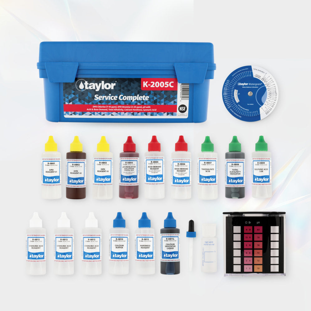 Taylor Service Complete - High Test Kit (8) Hazmat - 1 - K-2005C-8