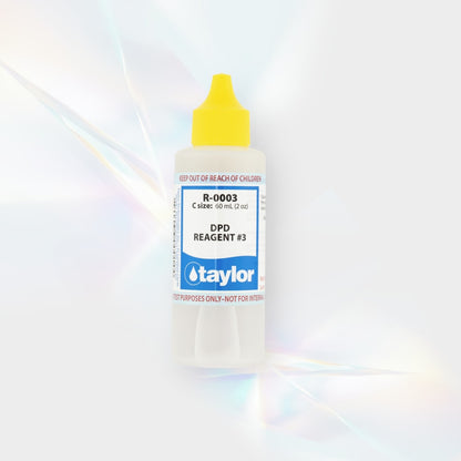 Taylor DPD Reagent #3 Dropper Bottle, 2 oz, 12/Pack | R-0003-C-12