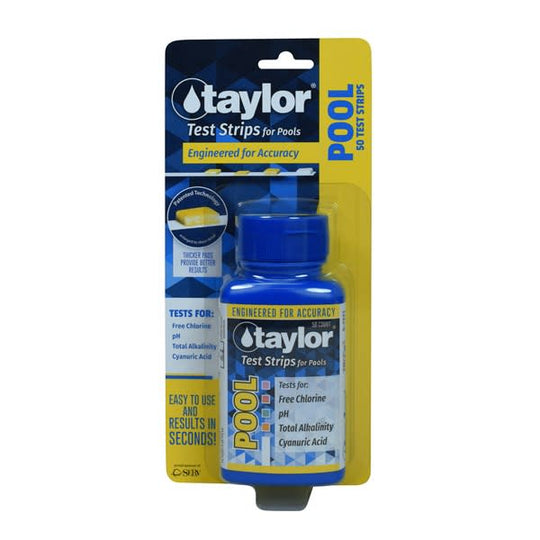 Taylor 4-WAY Pool Test Strip 50CT - S1331-12