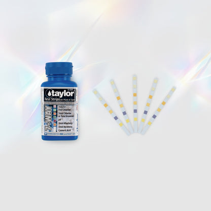 Taylor Test Strips 7-WAY - Free Chl/tota - S-1403-12