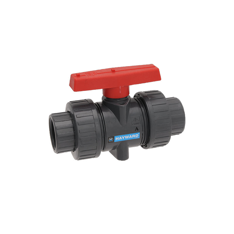 Hayward 2" PVC True Union Slpxthrd Ball Valve - TBB1020CPEG