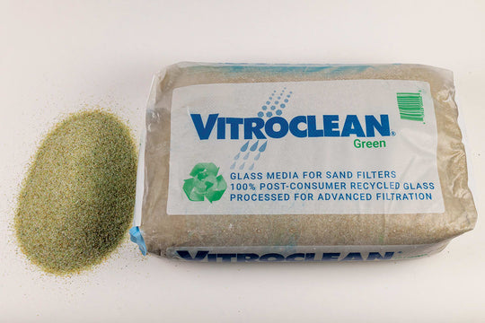TriVitro Green Glass Filter Media 42/PLT 50# Vitroclean - VFG