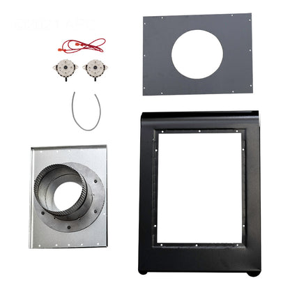 Hayward Negative Pressure Indoor Vent Adapter for Universal H-Series H150FD Heaters 6" - UHXNEGVT11506