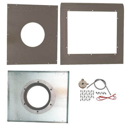 Hayward Vent Hood Kit H250 Heaters - UHXNEGVT12506