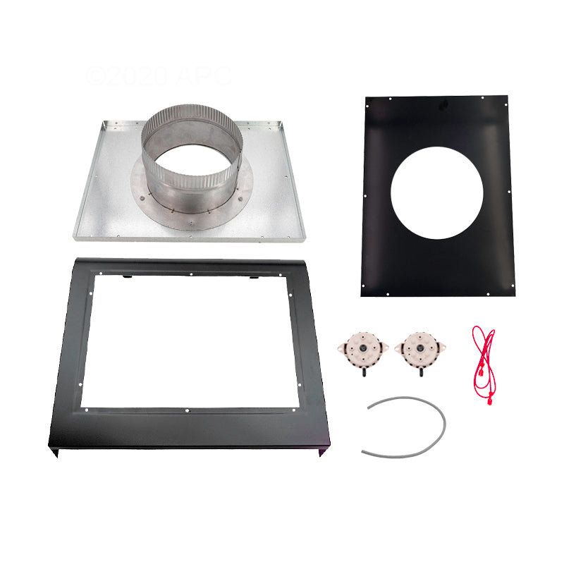 Hayward Vent Hood Kit H300 Heaters - UHXNEGVT13008