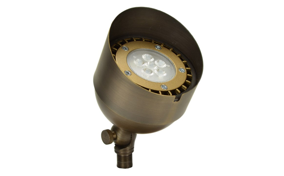 Toro Unique Bishop Wall Wash Brass No Lamp - BISH-NL