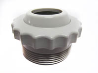 Val-Pak Return Fitting - Light Gray 1" V20-396