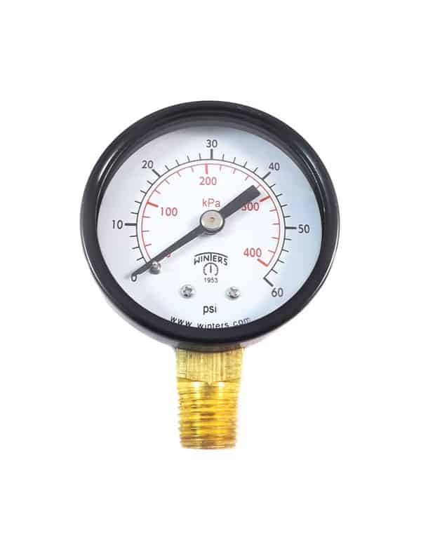 Anthony 1/4" Pressure Gauge 0-60 PSI - V34-161