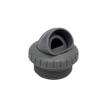 Infusion Pool Products Venturi Return Fitting 1.5" Light Gray Thd - VRFTHLG